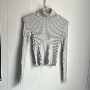 Size medium body con turtle neck gray